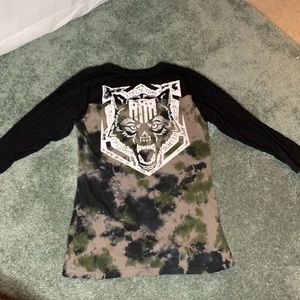 XL AFFLICTION BASEBALL TEE